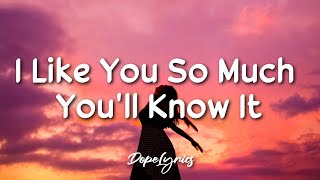 I Like You So Much You’ll Know It - Ysabelle Cue