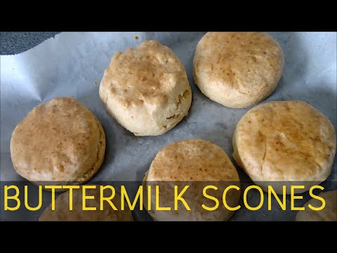 Buttermilk scones recipe | How to Make Buttermilk Scones | Buttermilk cookies