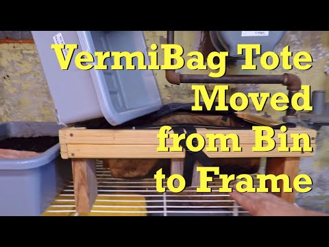 Changes made to VermiBag with mixed red worm population - vermicompost