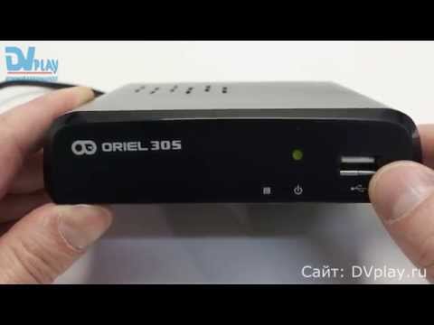 Oriel 305 - обзор DVB-T2 ресивера