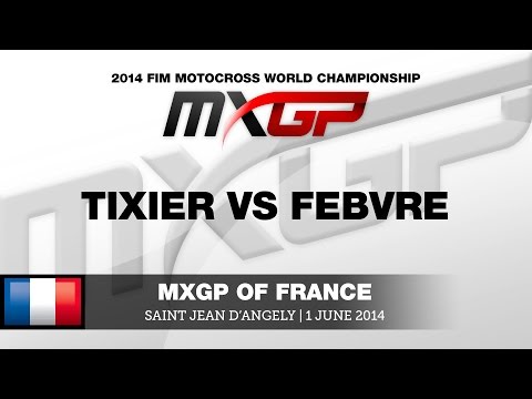 MXGP of France 2014 Tixier vs Febvre - Motocross