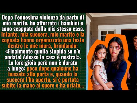 Dopo che mio marito mi ha picchiata, sono fuggita coi bambini. Mia suocera e lui già festeggiavano…