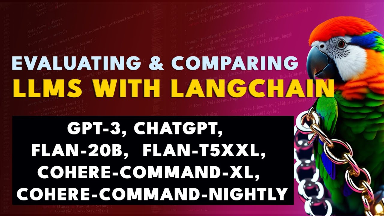 Comparing LLMs with LangChain