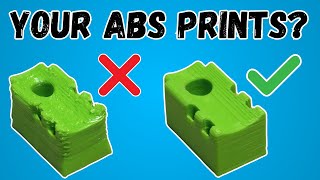 3D printing ABS and ASA: The simple SECRET how to get perfect results