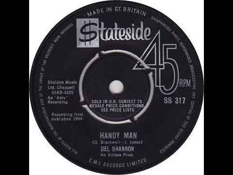 UK New Entry 1964 (164) Del Shannon - Handy Man