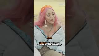 Doja Cat explains her song “Cookie Jar” to an innocent person😂 #shorts