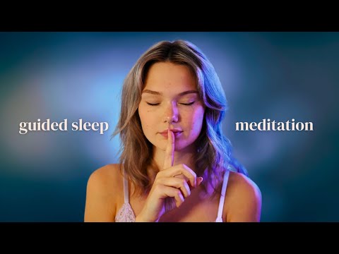 ASMR guided sleep meditation for deep rest ⭐️ (whispered) with gentle rain