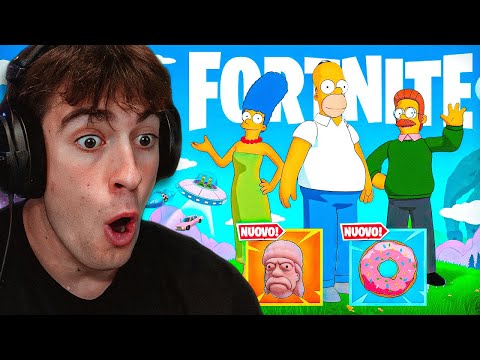 HO PROVATO FORTNITE SIMPSON.. 😍
