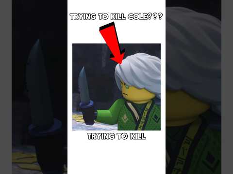 Lloyd Is Trying To Kill Cole In LEGO Ninjago!|#ninjago #ninjagolloyd #ninjagocole #ogninjago #shorts