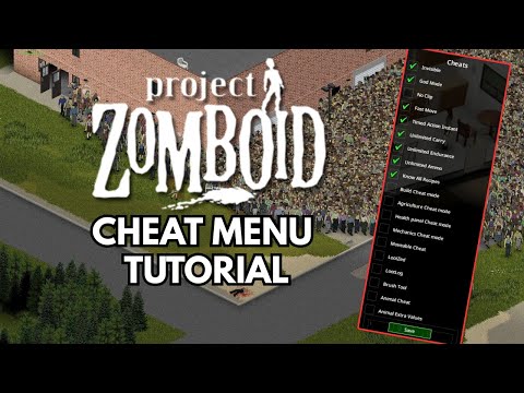 PROJECT ZOMBOID Cheat Menu Tutorial (Works in B42)
