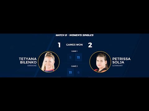CEAT UTT Season 1| TIE 2 | DSvCHA | Match 9 Highlights| Tetyana Bilenko vs Petrissa Solja