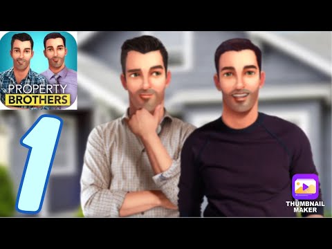 Property Brothers Home Desgin - Gameplays Part 1 - Tutorial - ( iOS , Android ) - # 1