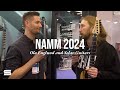 NAMM 2024 - Ola Englund and Solar Guitars with Seymour Duncan