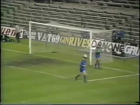 Atletico Madrid v Bangor City European C/Winners Cup 2nd Round 2nd Leg 06-11-1985