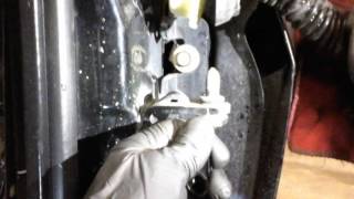 Escalade door pin replacement to fix road noise.