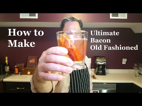 Ultimate Bacon Old Fashioned - How to Make - Inebrious