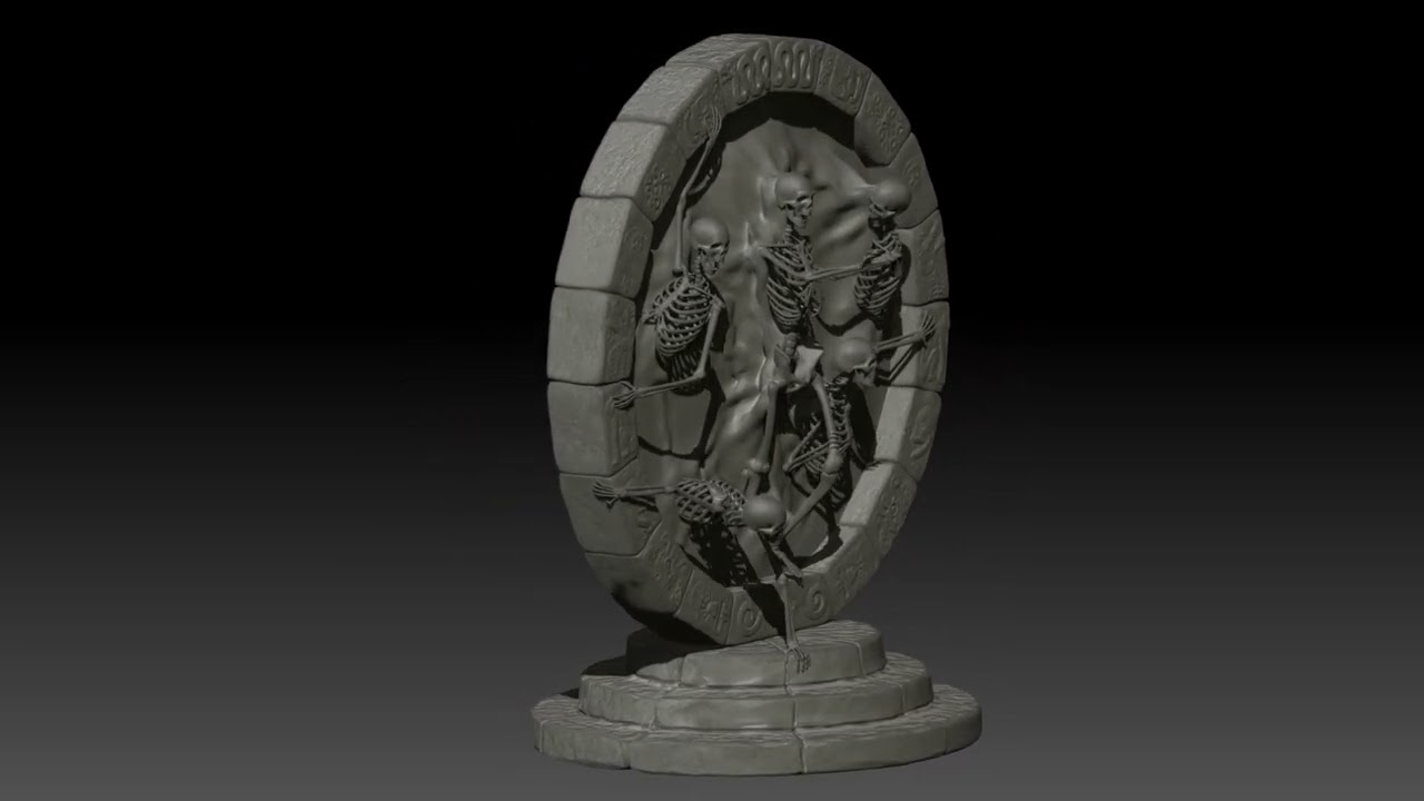 Death portal 3D Model