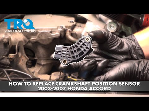 How to Replace Crankshaft Position Sensor 2003-2007 Honda Accord