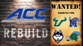 Conference Realignment May be Heating Up with ACC Members the Targets - What a Rebuild May Look Like