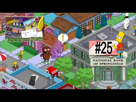 Los Simpson Springfield "Destino Spfld, Cap. 25 - Las Misiones del Calamar de Osaka" por Tony