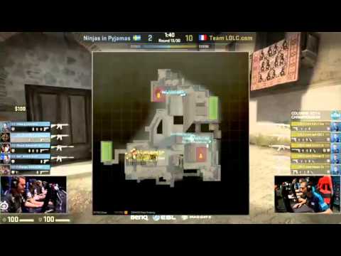 NiP Gaming vs  Team LDLC Map 1   ESL One Cologne 2014   Semifinals   CS GO