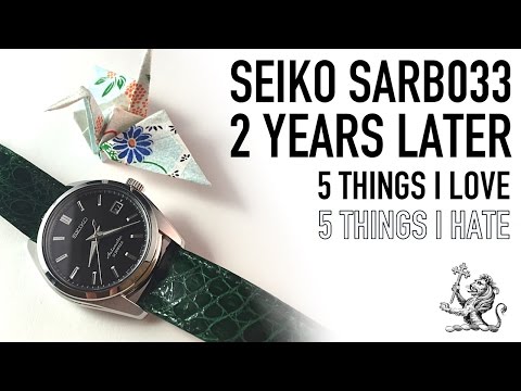 2 Years With The Seiko SARB033 - Still The Best Automatic Under $500? My 5 Things I love & Hate