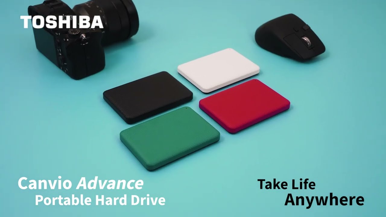 Elevate Your Digital Life with Toshiba Canvio Advance Portable Hard Drive