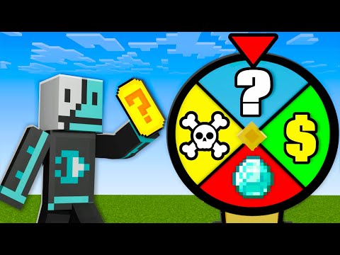 Minecraft But, You can Play Lottery [DataPack Download]