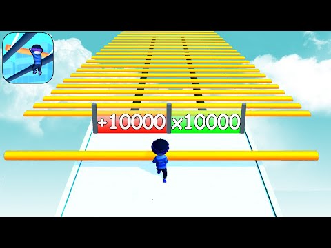 Relax & Satisfying Mobile Game Roof Rails Top Tiktok Free Gameplay (Android,iOS) Walkthrough Update