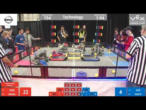 2019 VEX Worlds Technology Division Match Q154