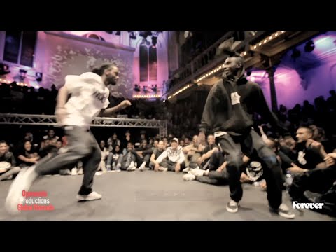 BOUBOO vs FRANKY DEE  1st round battles Hiphop Forever 2014