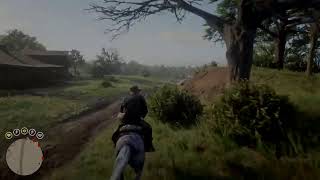 Jogando Red Dead Redemptions 2