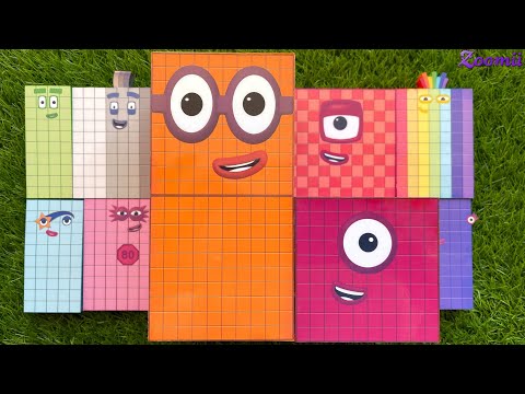 Looking for Numberblocks Puzzle Tetris NEW 2000vs1000 Space ASMR - Numberblocks Satisfying Video #87