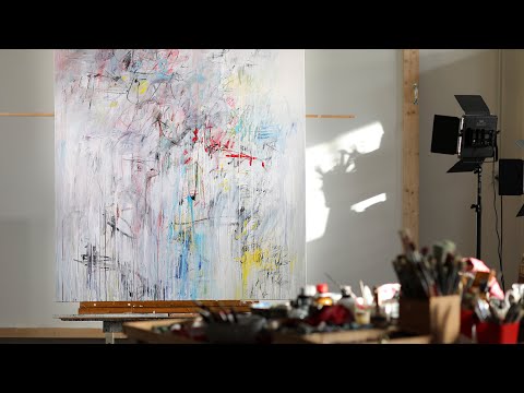 painter F. D'Adamo - That Dream, Upon Awakening, 2023 (Abstract Expressionism, Lyrical Abstraction)