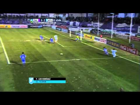 Gol de Rodríguez. V. Dálmine 0 - Atl. Tucumán 2. Fecha 25. B Nacional 2015. FPT.