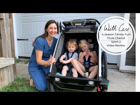 4 Season Family Fun! Thule Chariot Sport 2 Video Review