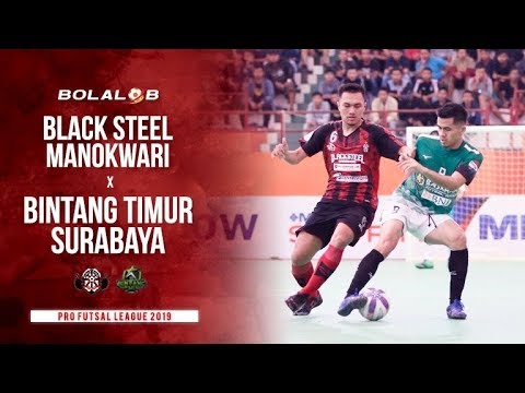 Menang Telak! Black Steel Manokwari (8) x (2) Bintang Timur Surabaya - Pro Futsal League 2019