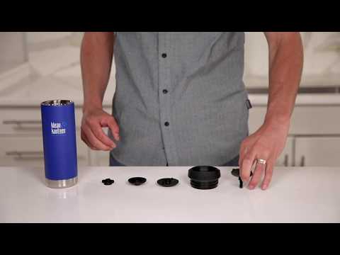JAV Termosinė gertuvė Klean Kanteen TKWide Insulated 355ml šlifuotas nerūdijantis video