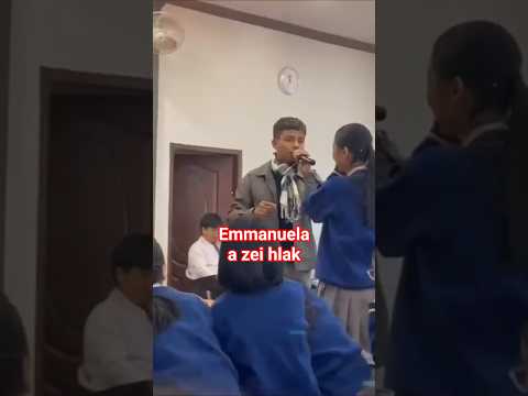 Emmanuela a zei hlak.. #mizo #shorts #students #idol #winner #2025  #emmanuela