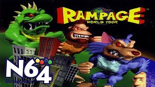 Rampage World Tour - Nintendo 64 Review - HD