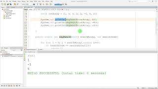 Download the video "Java   Sequential Search with Arrays"