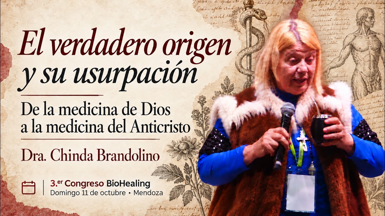 De la medicina de Dios a la medicina del anticristo - Dra. Chinda Brandolino