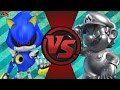 METAL SONIC Vs METAL MARIO! (Sega Vs Nintendo) Cartoon Fight Club Episode 138