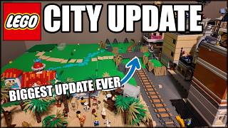 LEGO City Update: Railroad Reroute, Campground Build & Nature Area Planning!