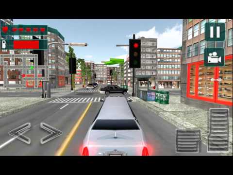 VIP Limo Taxi Driver City Rush