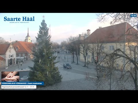 Kuressaare kesklinna live kaamera