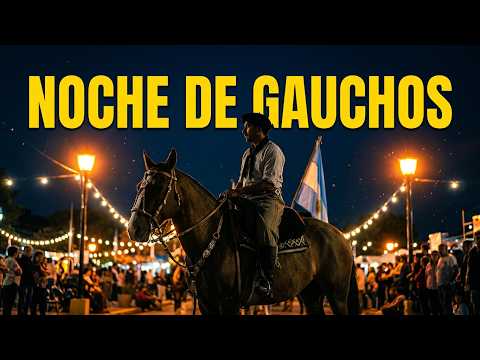¡Pura tradición serrana! Gauchos y fiesta patronal en la noche de Nono, Córdoba 🇦🇷🐴