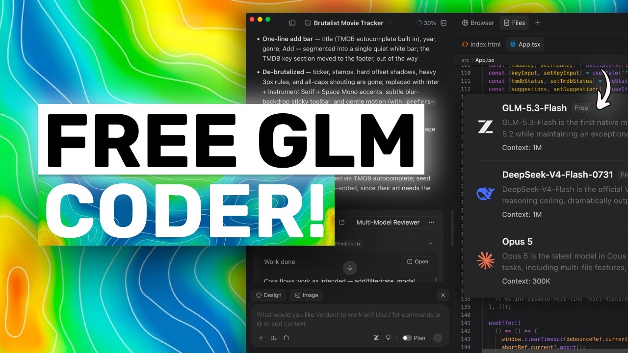 FULLY FREE GLM 5.3 Flash & Deepseek V4 Flash Coder: This is FREE & GOOD!