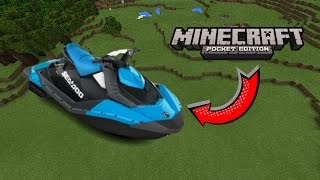 Como Fazer Um Jet-ski que funciona No Minecraft 0.15.9(SEM MODS)