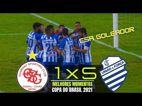 GUARANY CE 1 X 5 CSA | COPA DO BRASIL 2021 | 17/03/2021